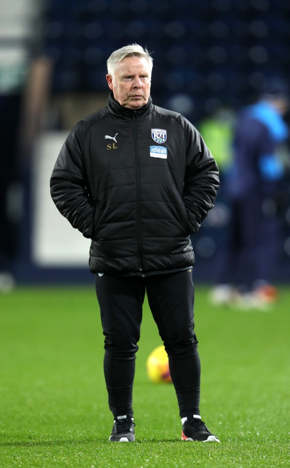 Sammy Lee, First Team Coach of West Bromwich Albion, looking on.
