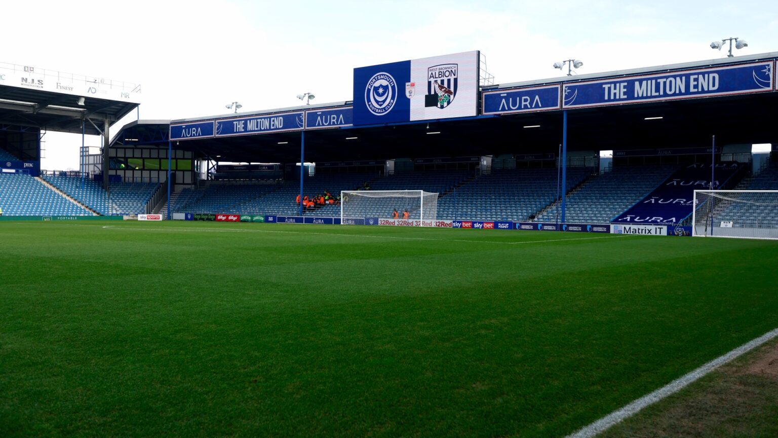 Portsmouth release ‘devastated’ statement as they confirm Pompey fan tragically died at stadium before West Brom game