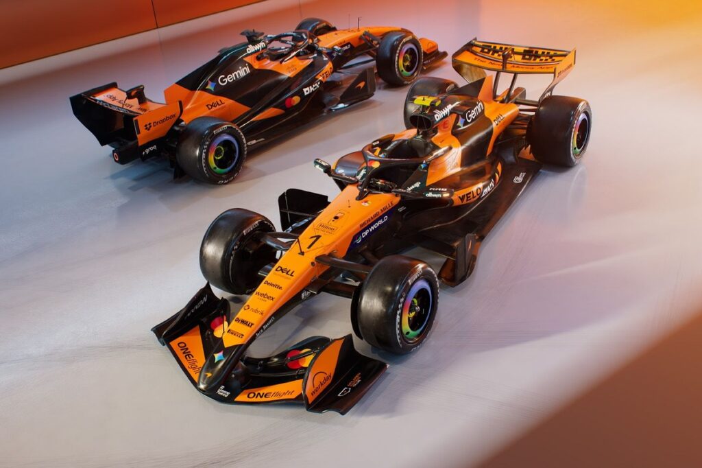 McLaren unveils papaya livery for 2026 F1 car