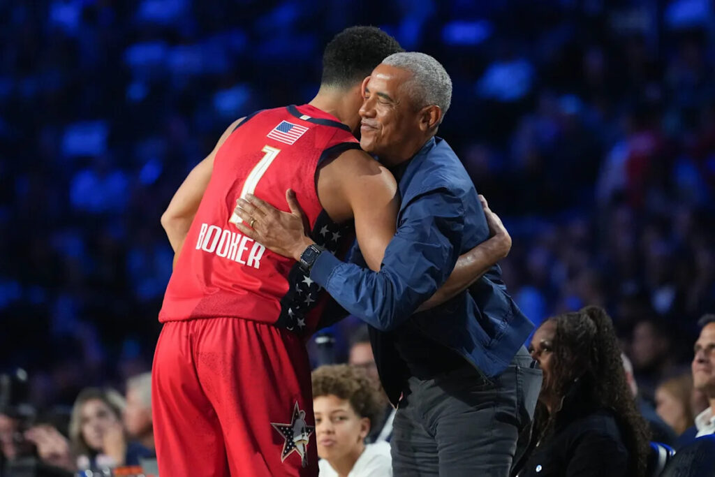 Barack and Michelle Obama attend 2026 NBA All-Star Game