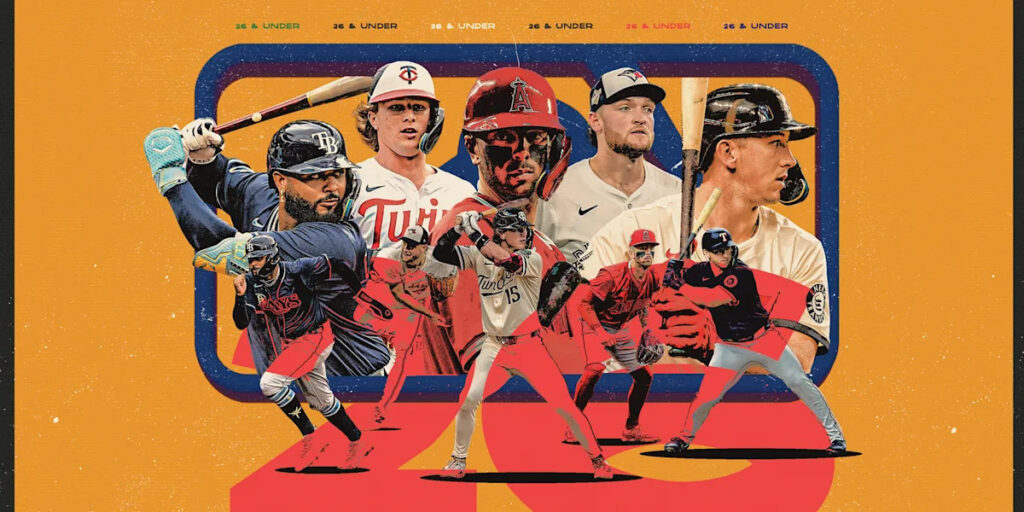 MLB 26-and-under power rankings, Nos. 25-21: Zach Neto, Trey Yesavage, Junior Caminero lead their teams’ young cores