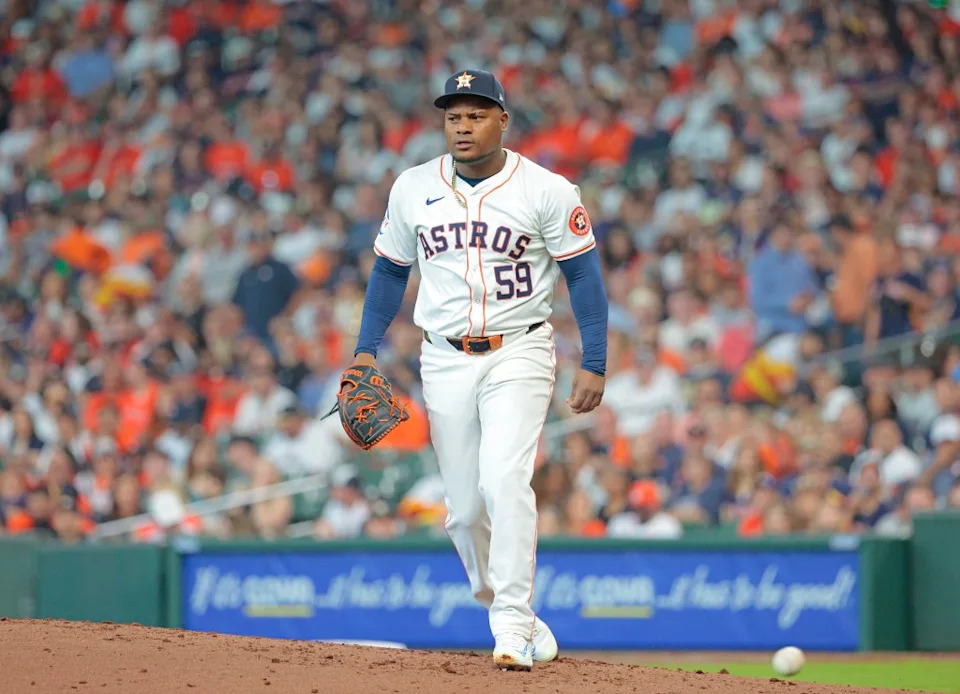 Framber Valdez has not yet signed with a new team. Charles Wenzelberg/New York Post