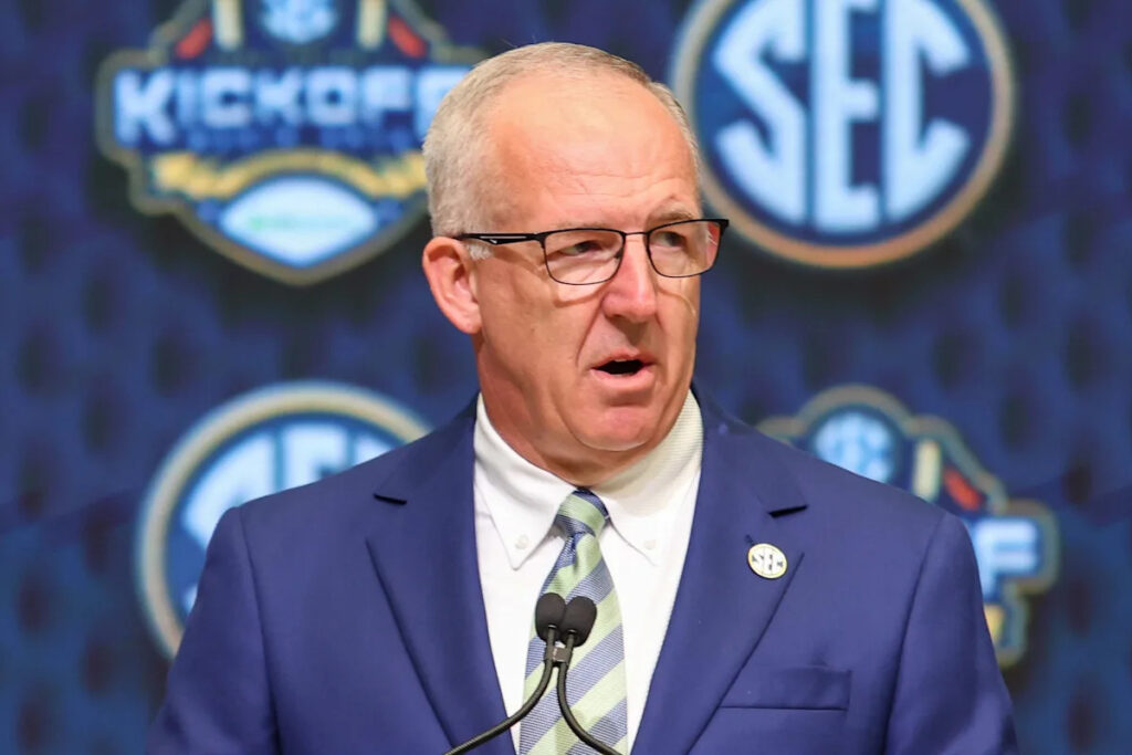 SEC commissioner Greg Sankey sides with NCAA in Charles Bediako eligibility case