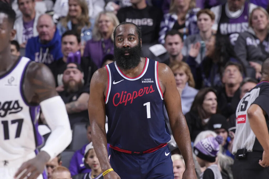 James Harden’s availability has been updated for Cavs’ game vs. Kings