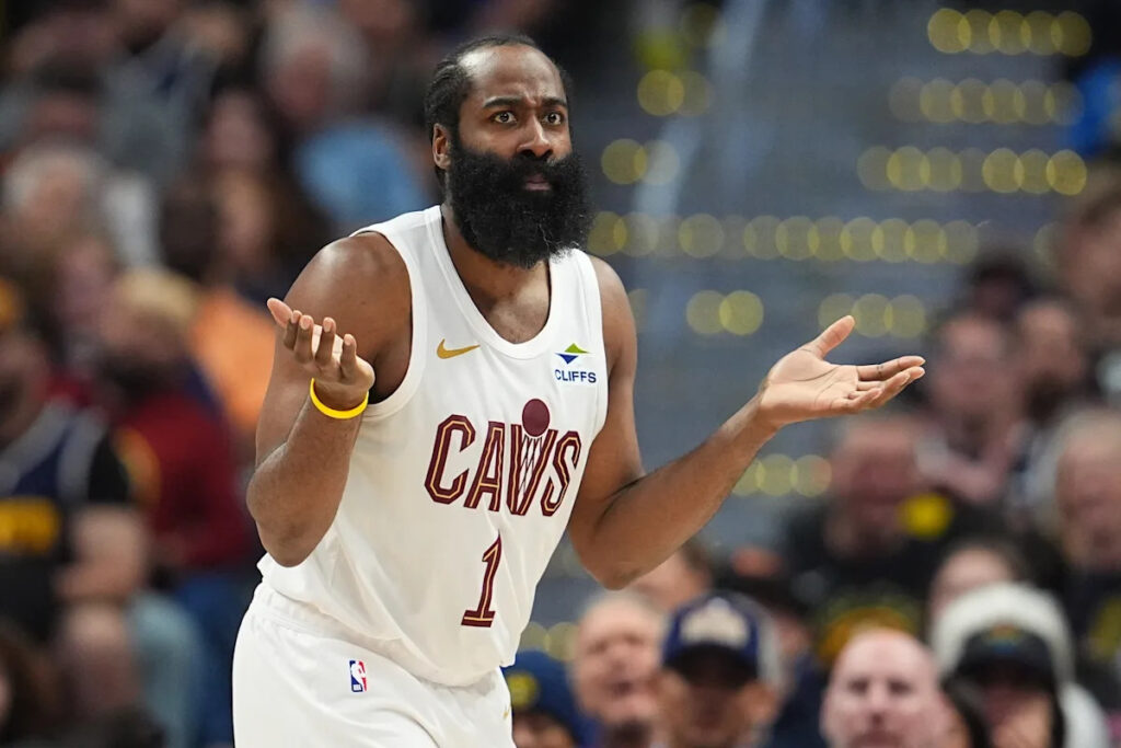 Cavaliers finally get a full practice with James Harden coming out of All-Star break