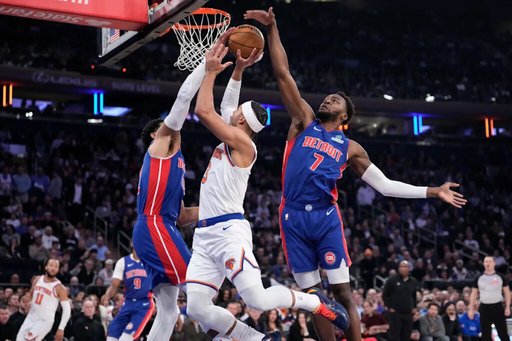 Cunningham’s 42 points, 13 assists lead Pistons to a 126-111 win over the Knicks Cunningham’s 42 points, 13 assists lead Pistons to a 126-111 win over the Knicks
