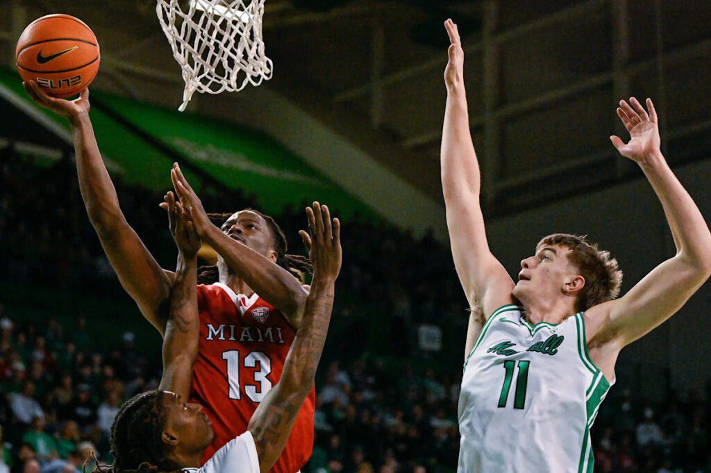 No. 23 Miami (Ohio) moves to 24-0 with 90-74 win at Marshall