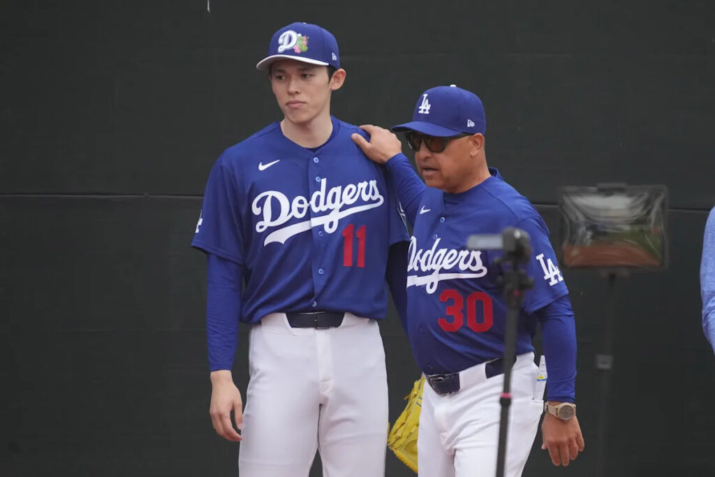 Dodgers notes: Roki Sasaki, Evan Phillips, Manny Machado