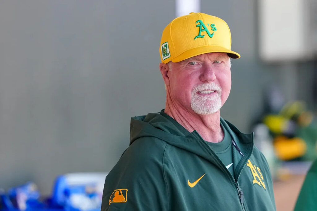 Former Athletics first baseman Mark McGwire returns to the franchise as special assistant to player development