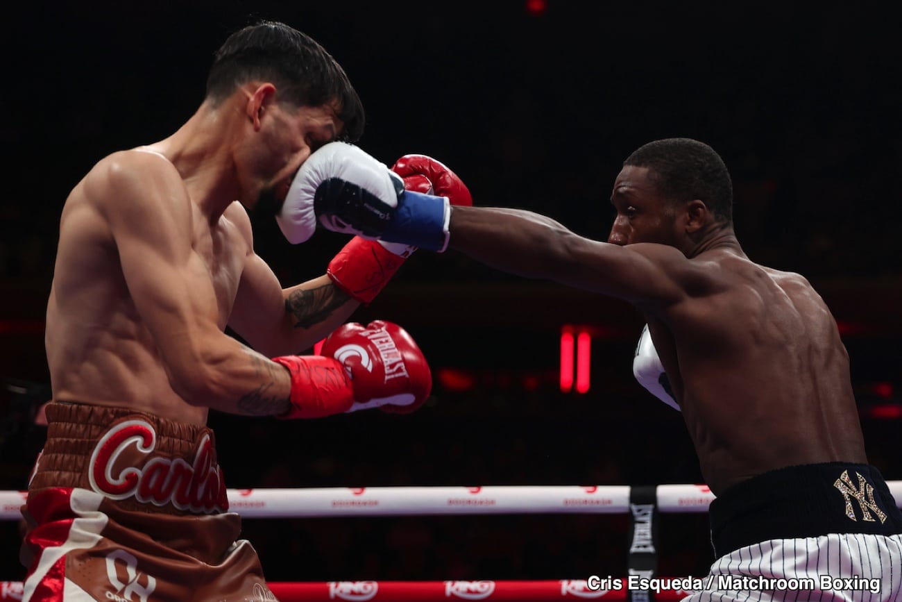 Image: Boxing Results: Bruce Carrington Scores Ninth-Round KO Over Castro