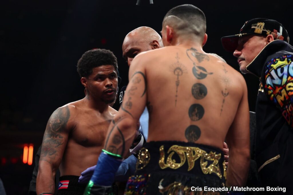 Shakur Stevenson – Teofimo Lopez sets MSG record