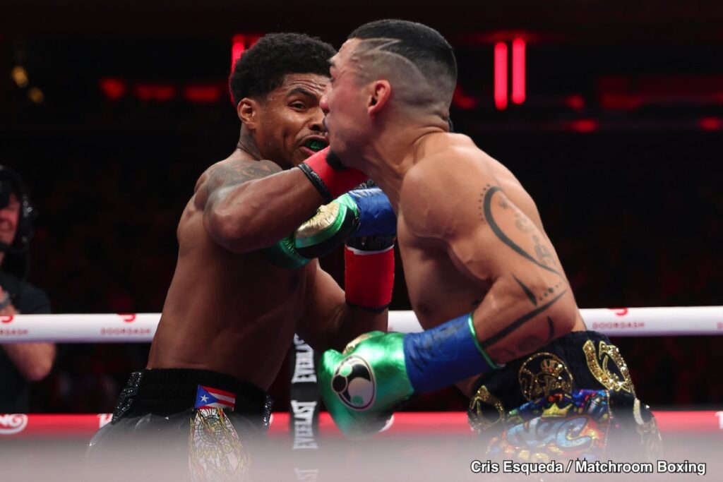 Shakur Stevenson Defends Teofimo Lopez After One-Sided Win