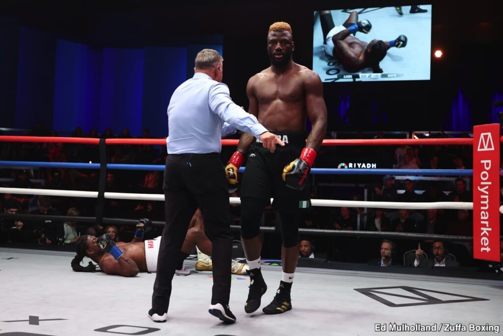 Efe Ajagba Calls Out Oleksandr Usyk After Charles Martin KO Efe Ajagba Calls Out Oleksandr Usyk After Charles Martin KO
