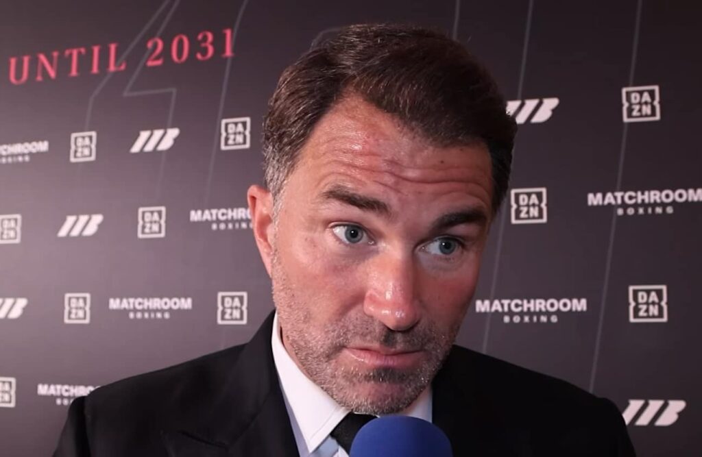Eddie Hearn Says Matchroom ‘Unstoppable’ After Securing 200 DAZN Shows