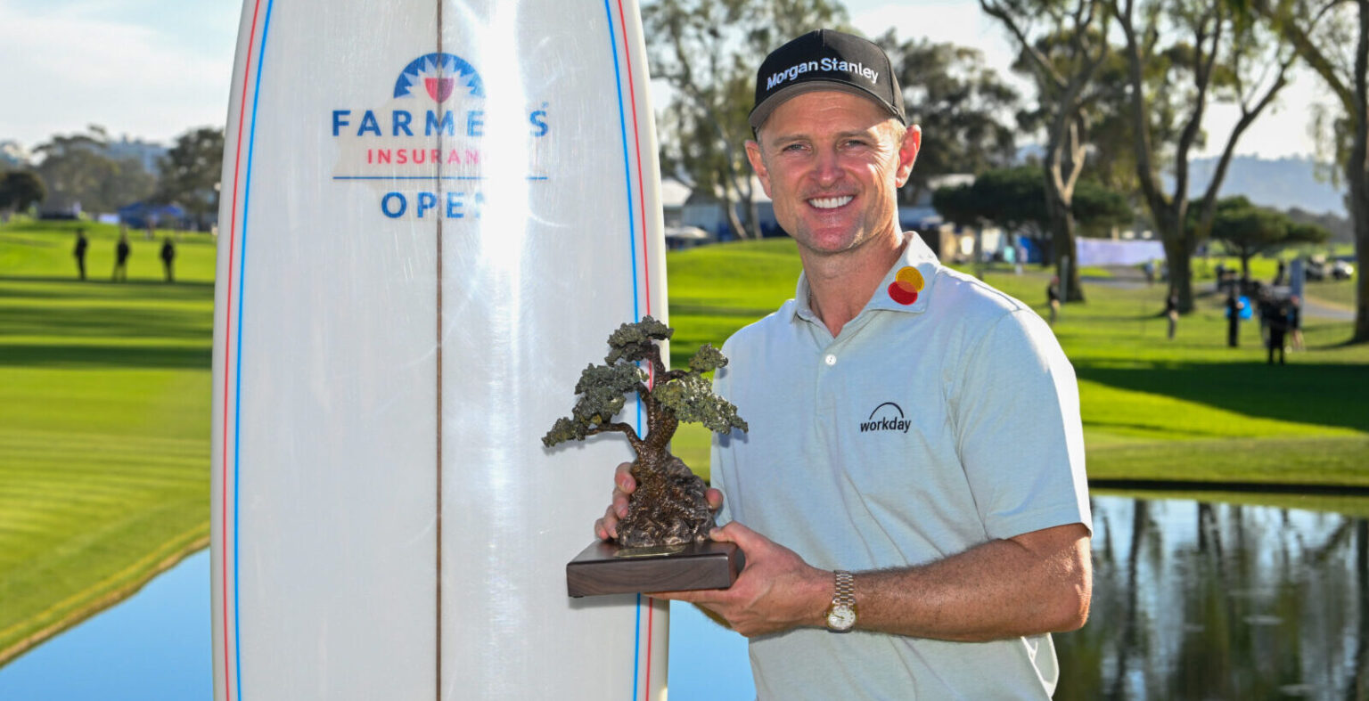 JUSTIN ROSE WINS FARMERS INSURANCE OPEN