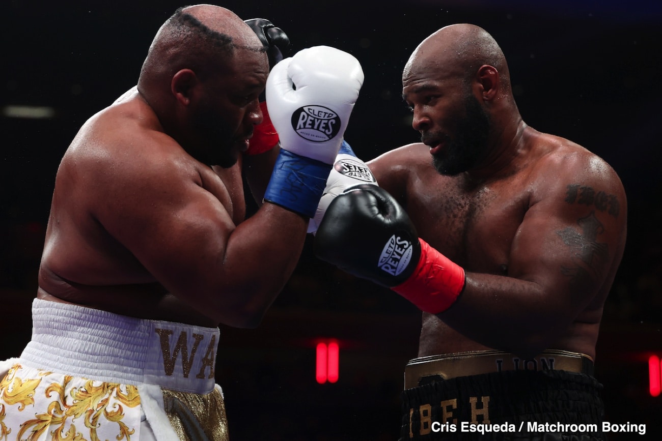 Image: Jarrell Miller Talks About the Punch That Ended His Toupee’s Career