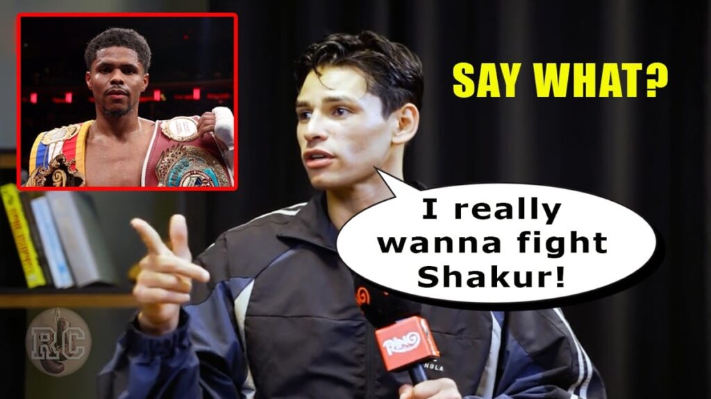 VIDEO: Shakur Stevenson vs Ryan Garcia Talk is Premature