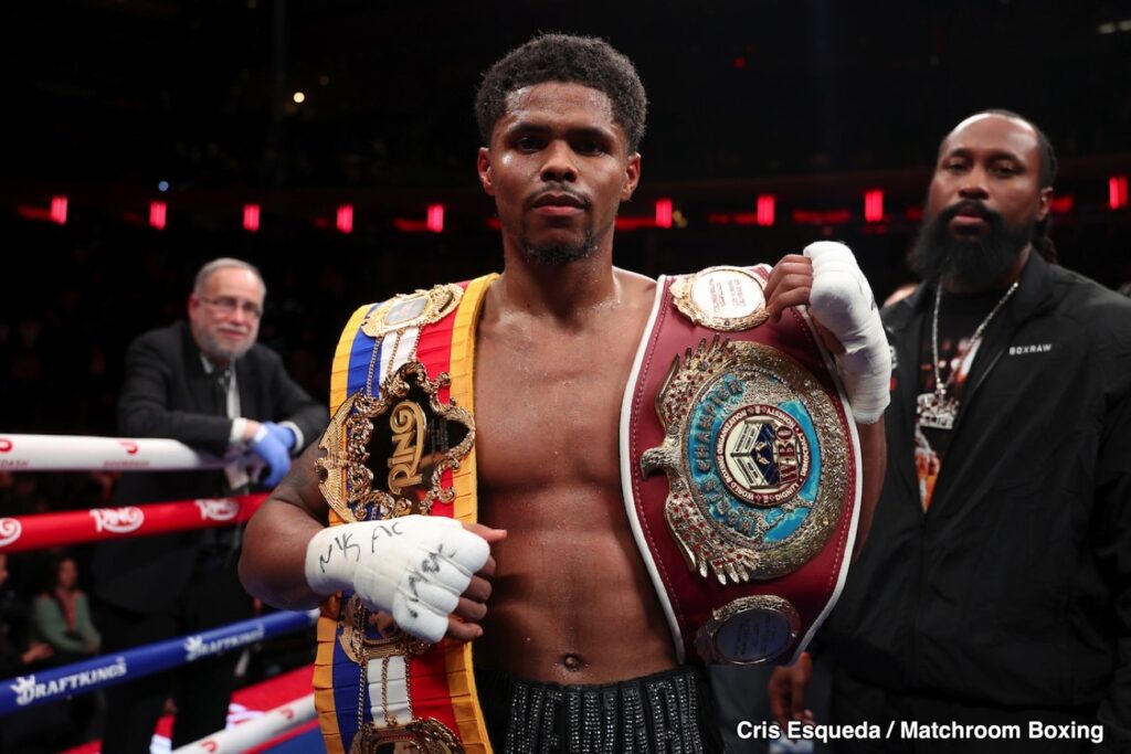 Shakur Stevenson Ties Conor Benn Bout to Rehydration Terms