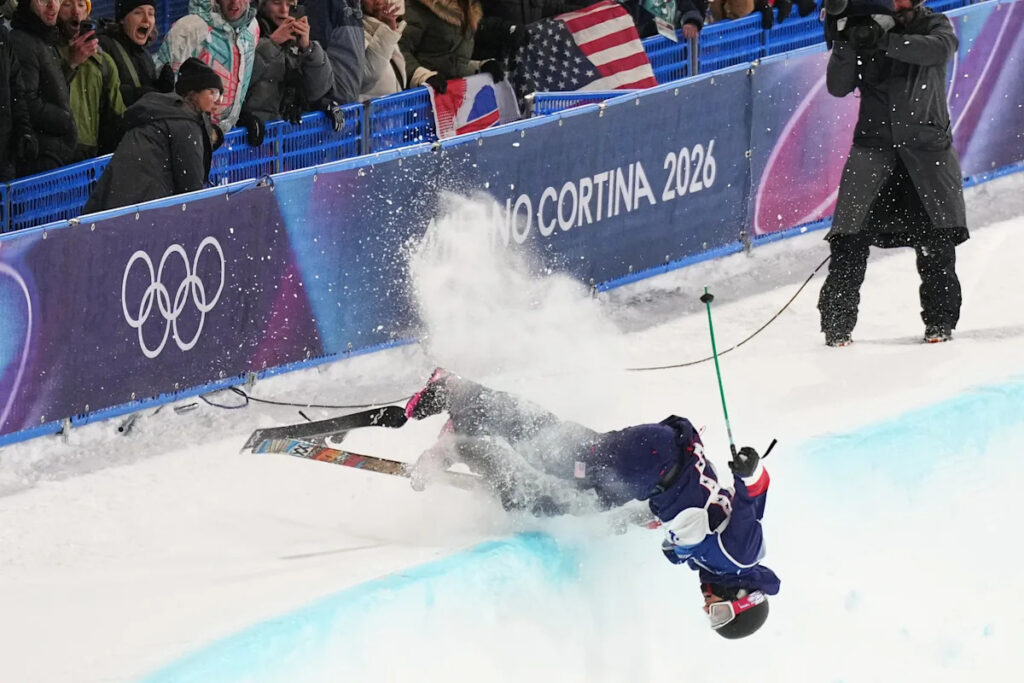 Goepper walks away with knee sprain, hurt shin after crash in all-or-nothing Olympic halfpipe gamble Goepper walks away with knee sprain, hurt shin after crash in all-or-nothing Olympic halfpipe gamble