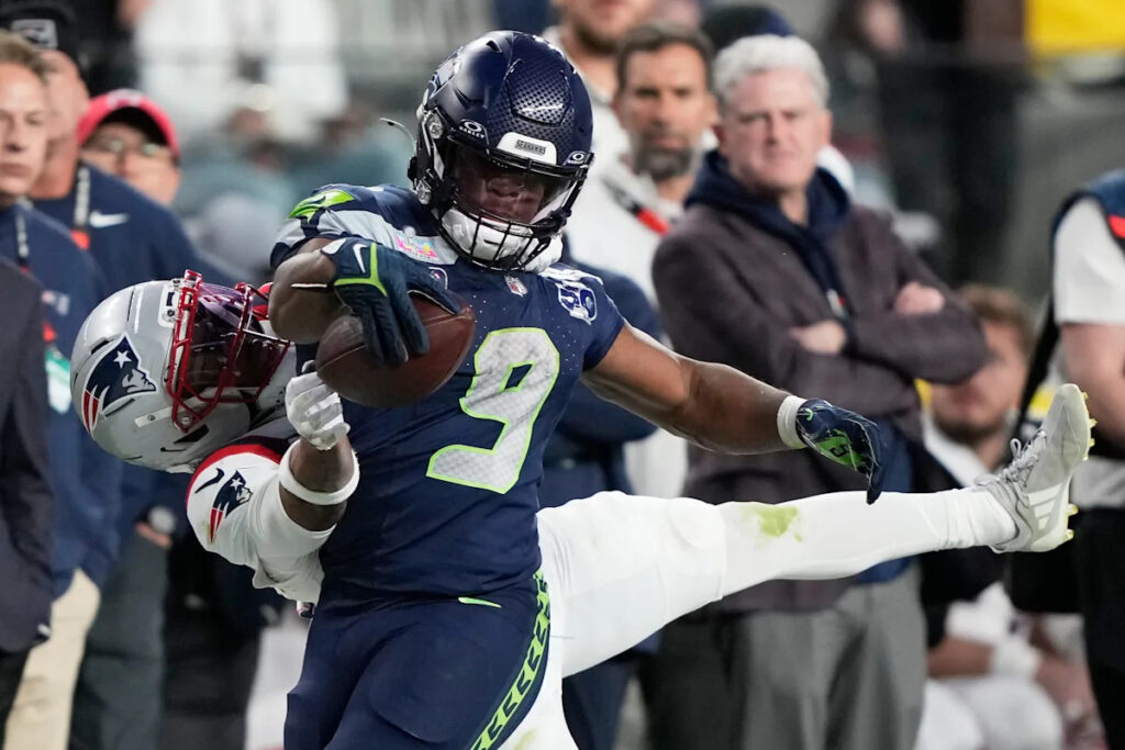 Kenneth Walker III becomes 1st running back to win Super Bowl MVP in 28 years