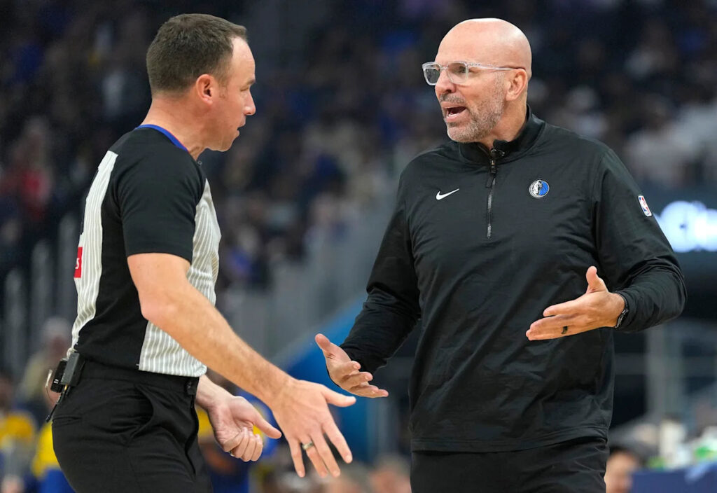 NBA fines Mavericks HC Jason Kidd ,000 for publicly criticizing officiating after Saturday’s loss to Rockets