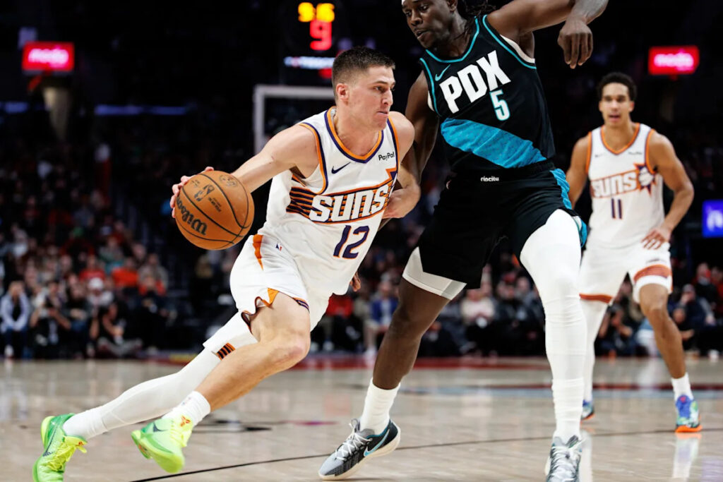 Gillespie scores 30 as Suns top Trail Blazers 130-125