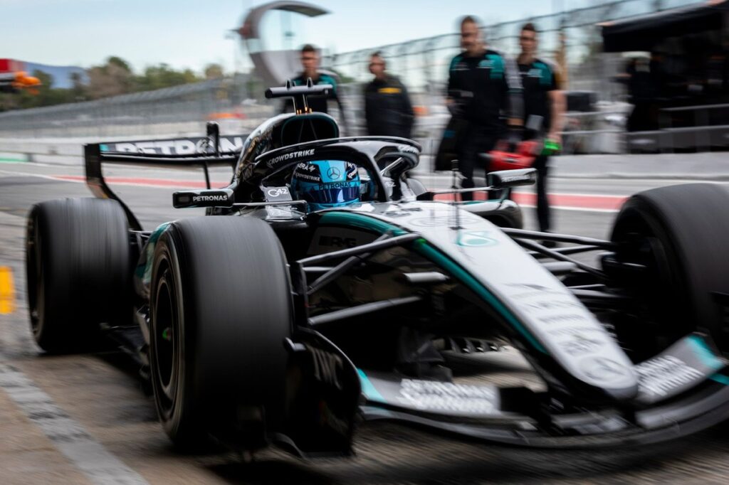 Russell confident Mercedes 2026 car isn’t a “turd”
