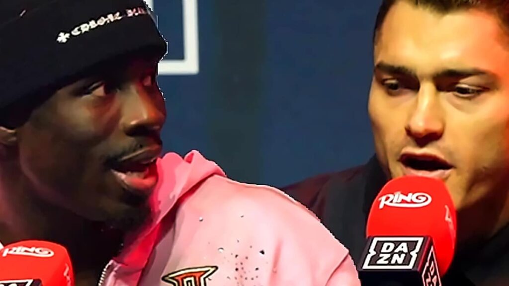 Oscar Duarte switches to English to insult Richardson Hitchins