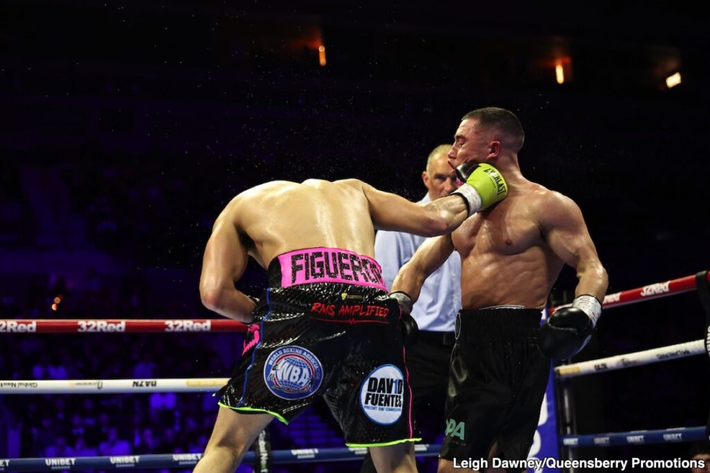 What Nick Ball Absorbed Against Figueroa and What It Might Cost Him