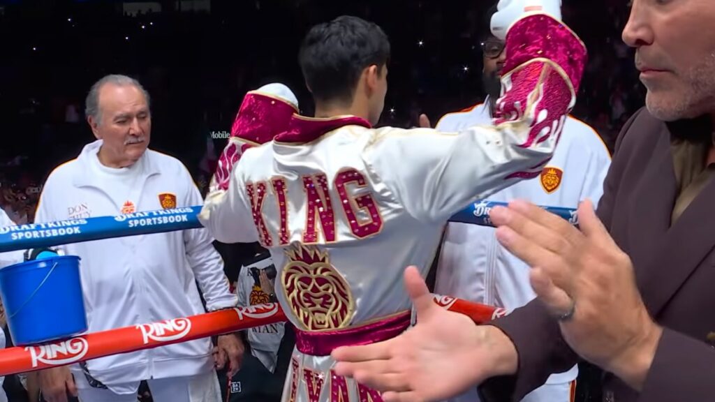 Ryan Garcia Drops Mario Barrios Early, Cruises To WBC Welterweight Title Ryan Garcia Drops Mario Barrios Early, Cruises To WBC Welterweight Title