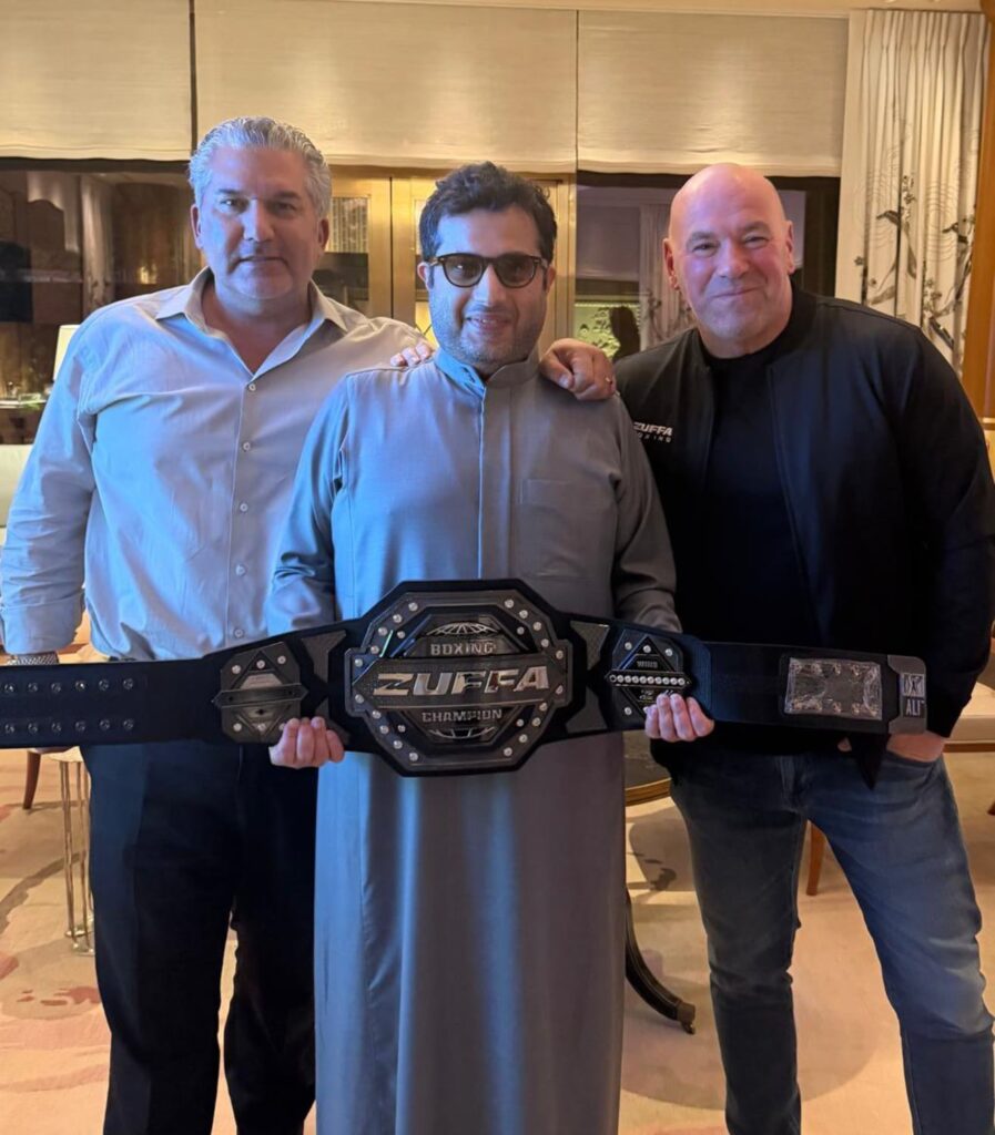 Zuffa Boxing Reveals Its Own Championship Belt in Major Step Forward