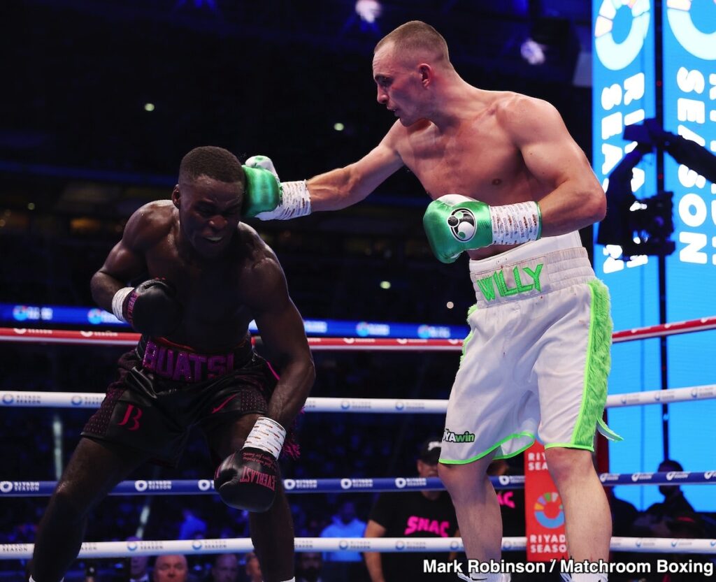 Willy Hutchinson targets Joshua Buatsi rematch, says it’s “easy work” Willy Hutchinson targets Joshua Buatsi rematch, says it’s “easy work”