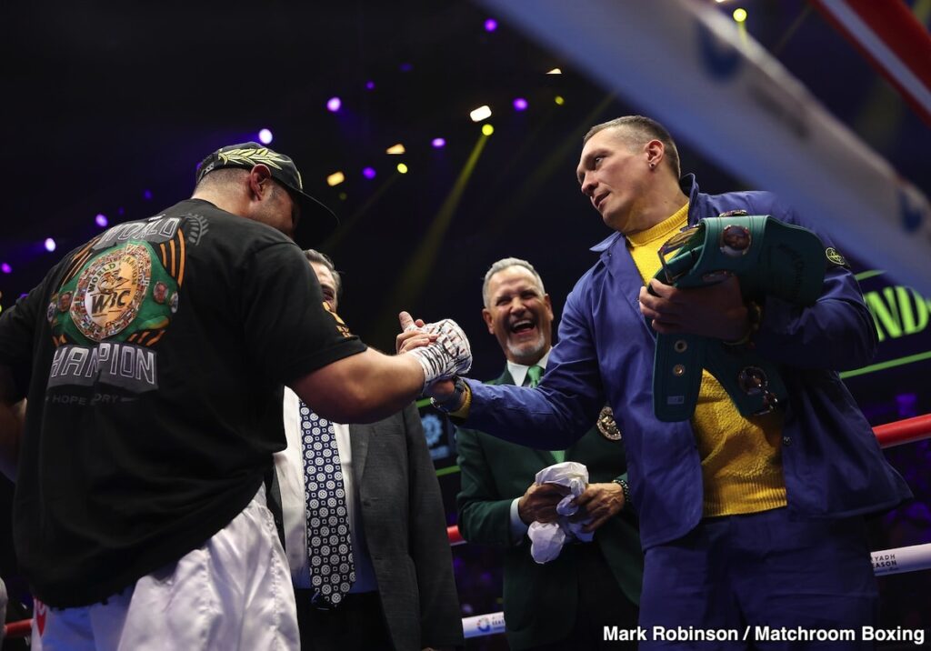 Oleksandr Usyk Considers Agit Kabayel Over Tyson Fury