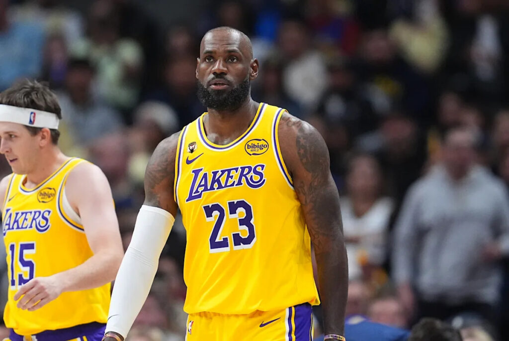 Lakers rule out LeBron James for Sunday’s game vs. Knicks with elbow injury