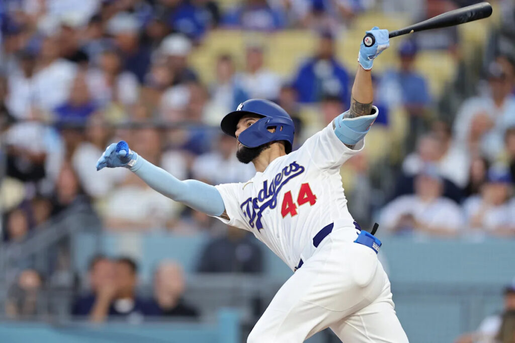 Andy Pages shrugs off postseason struggles with go-ahead HR in Dodgers’ Opening Day win over D-backs