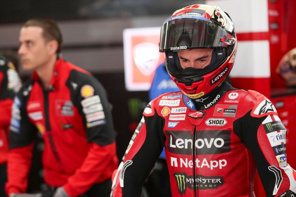 Marquez penalised for di Giannantonio clash in US GP sprint