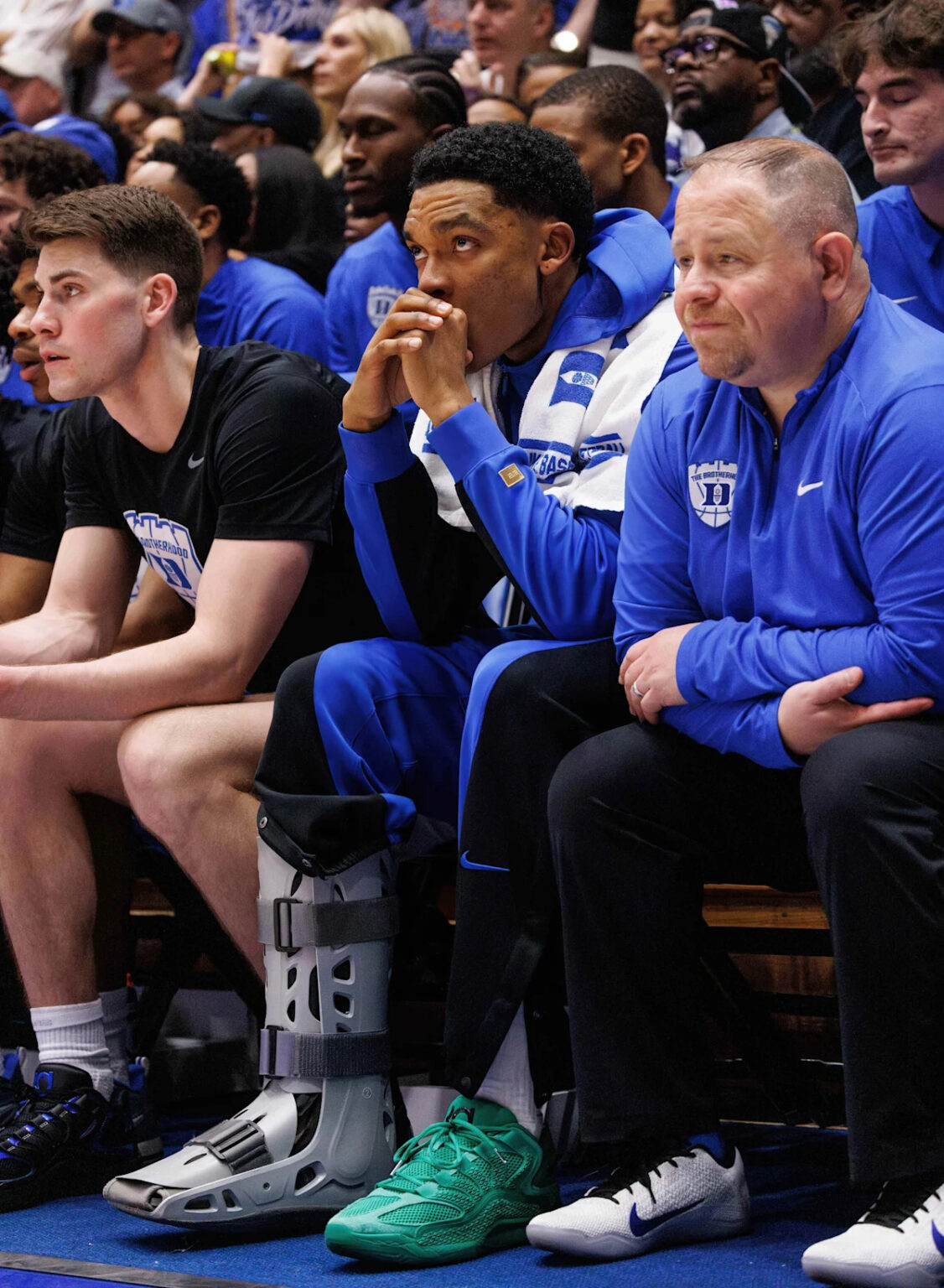 No. 1 Duke loses Caleb Foster to broken foot, won’t have big man Patrick Ngongba II for ACC tourney