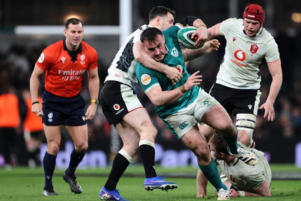 Ireland scrapes past Wales in Dublin to stay in Six Nations title race