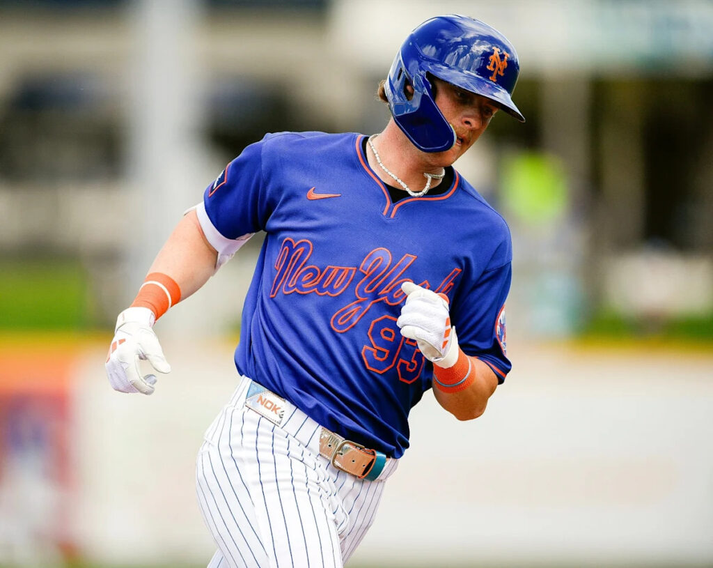 New York Mets top prospect Carson Benge will start on Opening Day