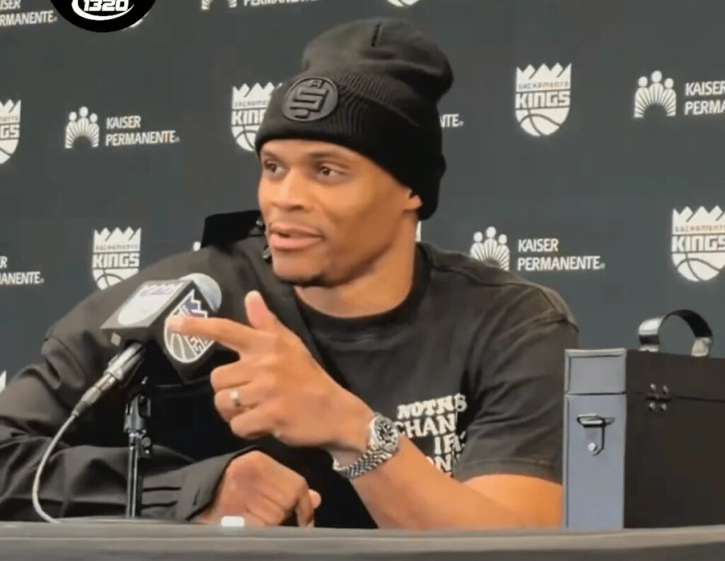Russell Westbrook confronted Kings media, but only made things more confusing