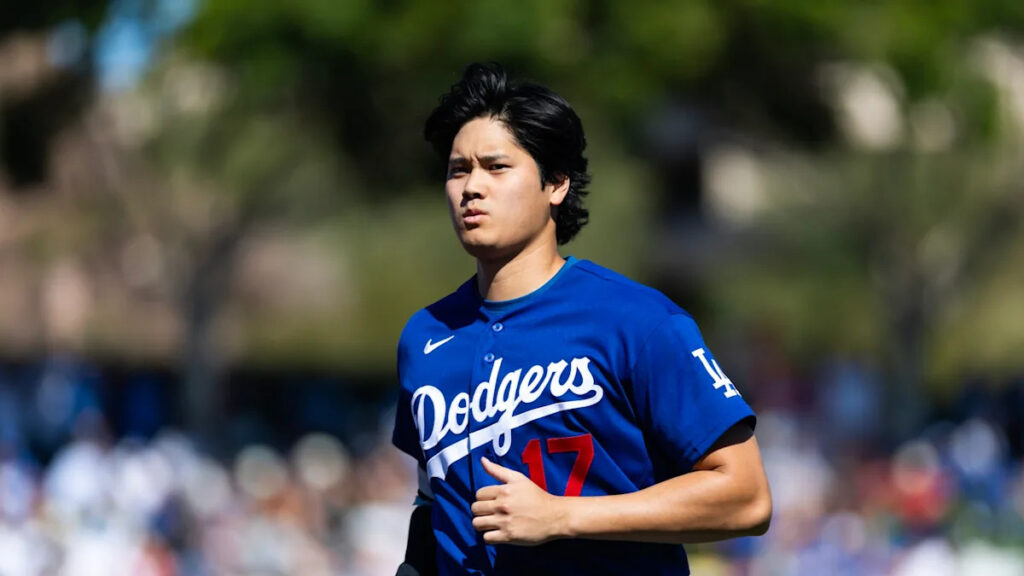 Shohei Ohtani throws 4 1/3 scoreless innings in spring debut on mound for the Los Angeles Dodgers