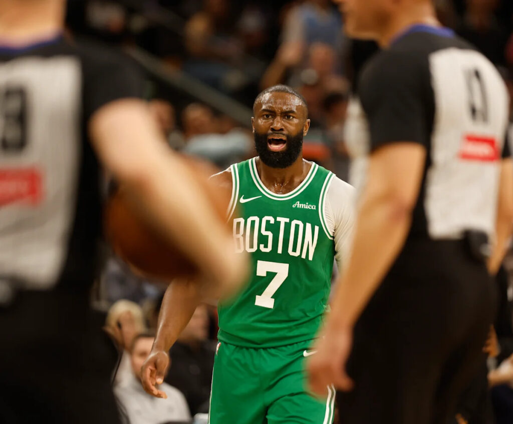 Jaylen Brown criticizes foul baiting after Celtics’ close loss to Thunder: ‘I just don’t think it’s basketball’