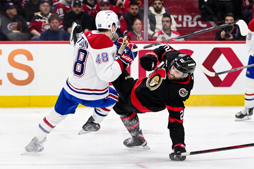 Demidov breaks 3rd-period tie in the Canadiens’ 3-2 victory over the Senators