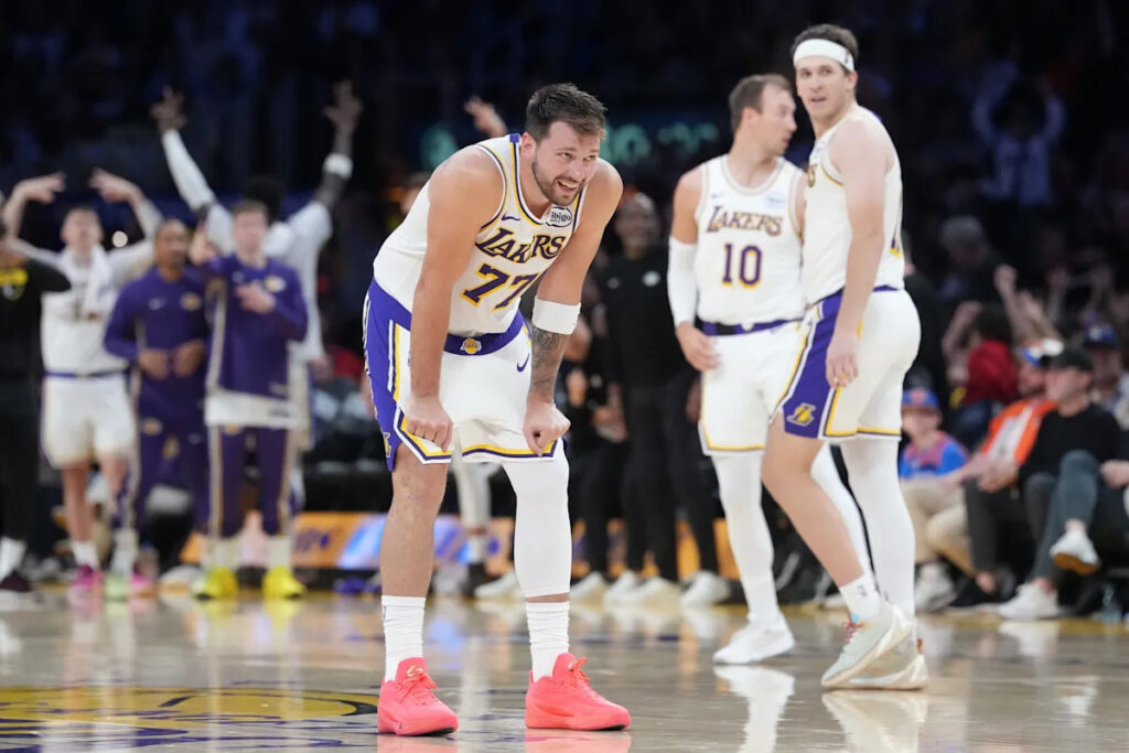 Luka Doncic fined for making money sign towards refs