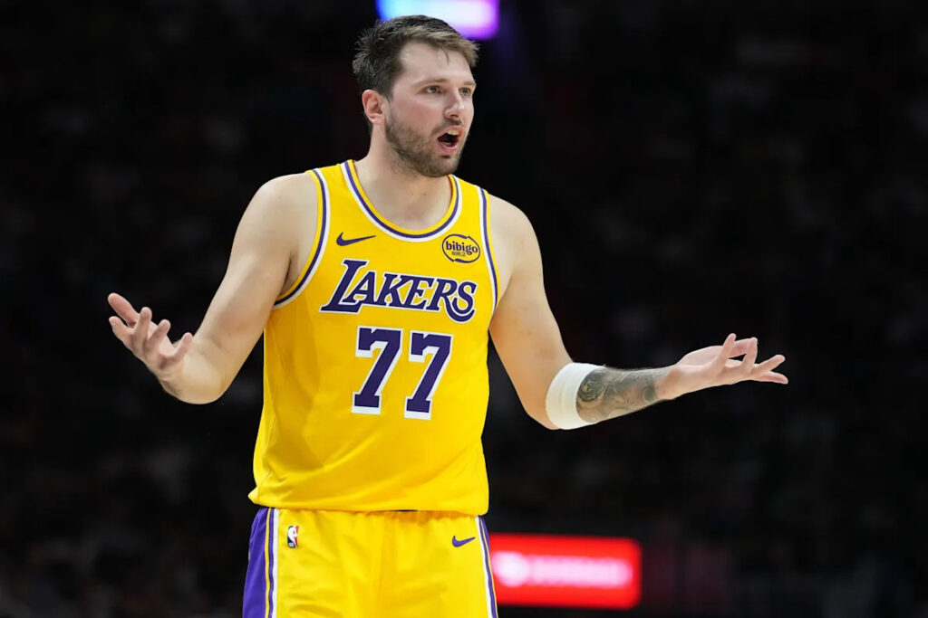 Lakers’ Luka Doncic suspended for 1 game by NBA after his 16th technical foul