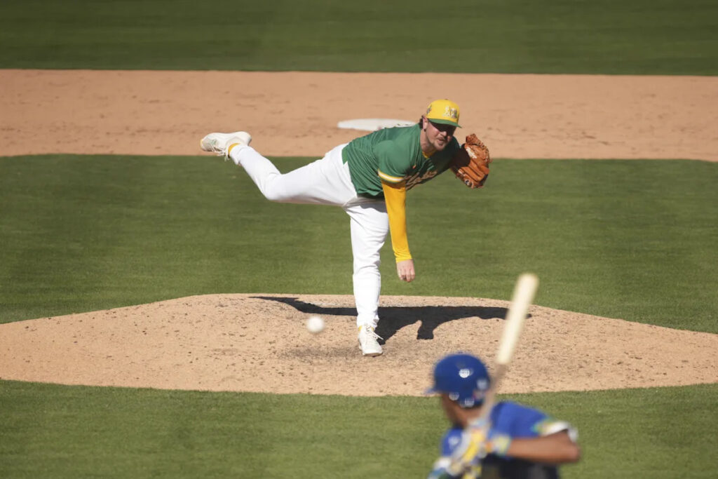 A’s Shutout the Angels 3-0