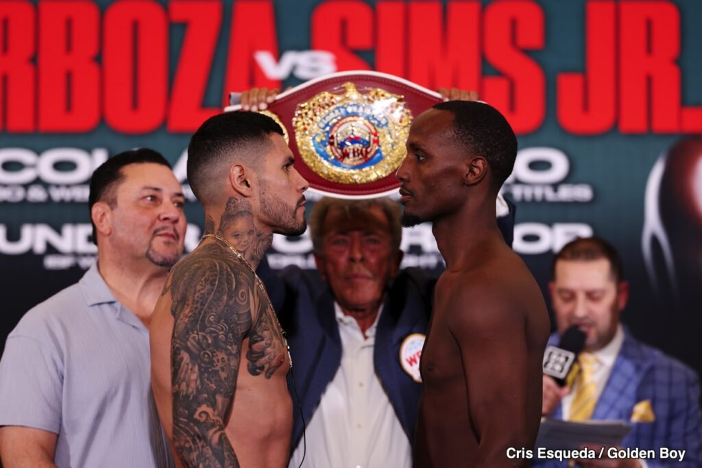 Arnold Barboza Jr. outboxes Kenneth Sims Jr., wins wide decision
