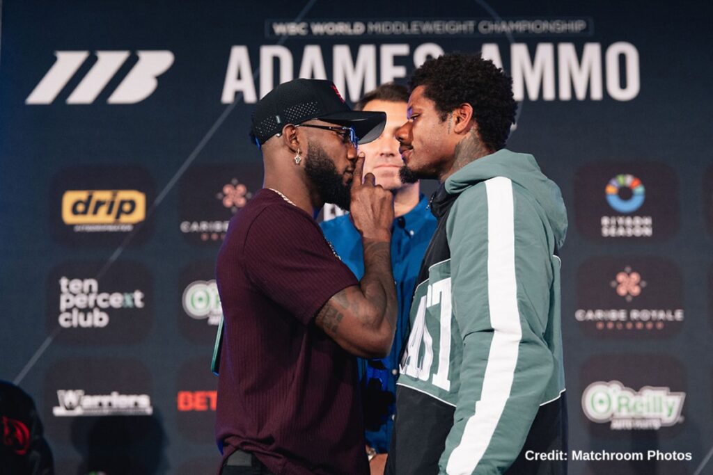 Eddie Hearn says Ammo Williams must break Carlos Adames to win title fight