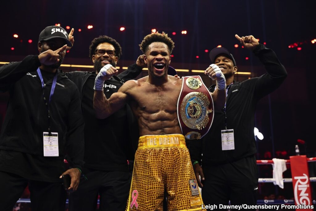 Devin Haney takes aim at Kid Austin’s father, but Floyd Sr. drags it back to Ryan and Shakur