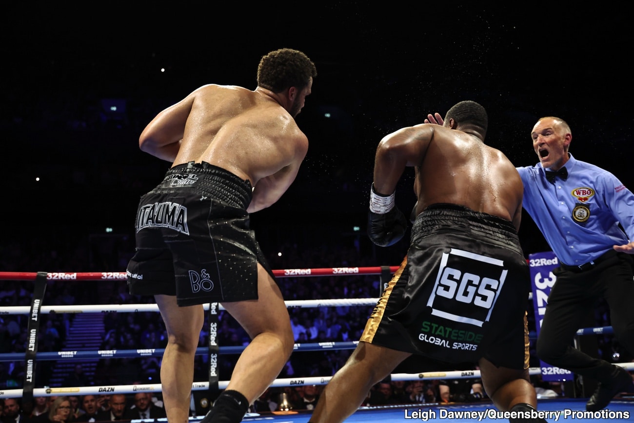 Image: Moses Itauma Stops Jermaine Franklin in Five, WBO Mandatory In Play